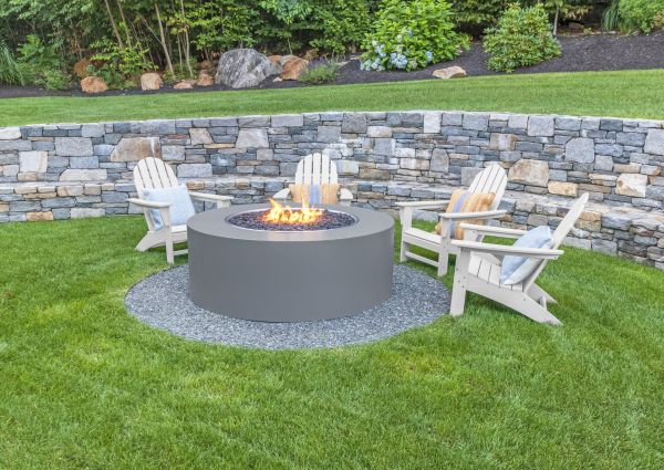 Fire Pit Landscaping in Nashua