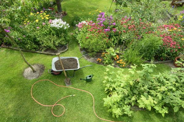 Flower Bed Construction in Nashua