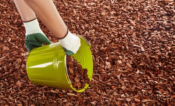 Wood Chip Landscaping in Nashua